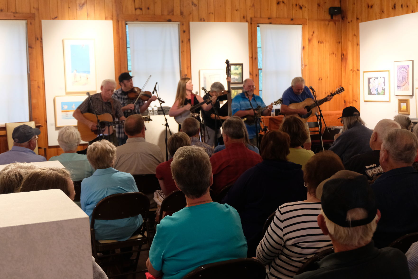 Crooked Road Ramblers play as part of Backstreet Concert Series